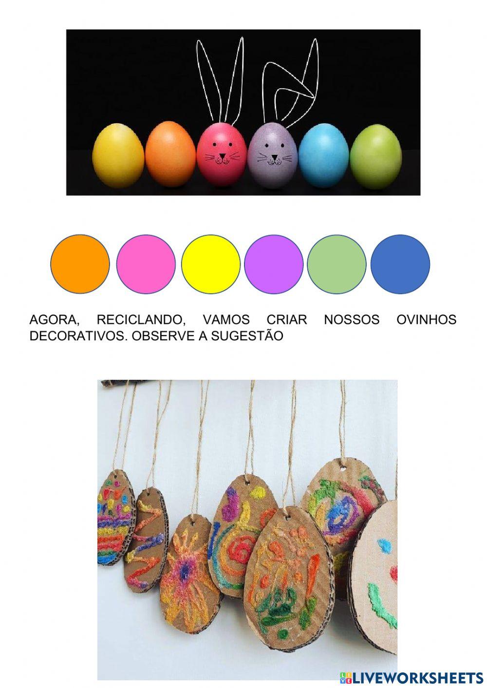 ATIVIDADE DE PÁSCOA AEE EJA