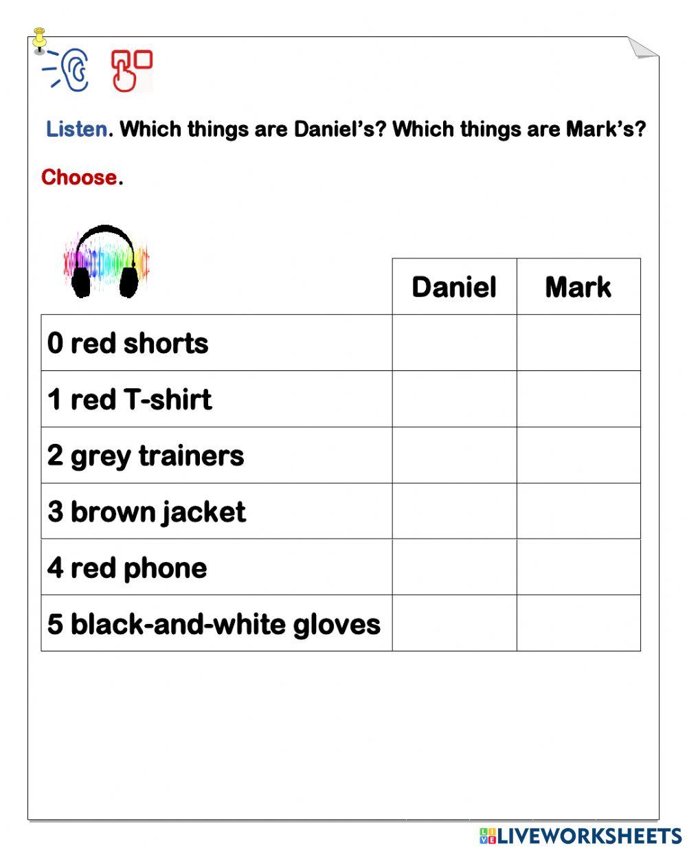 LB1 - Skills Test 1 listening 3