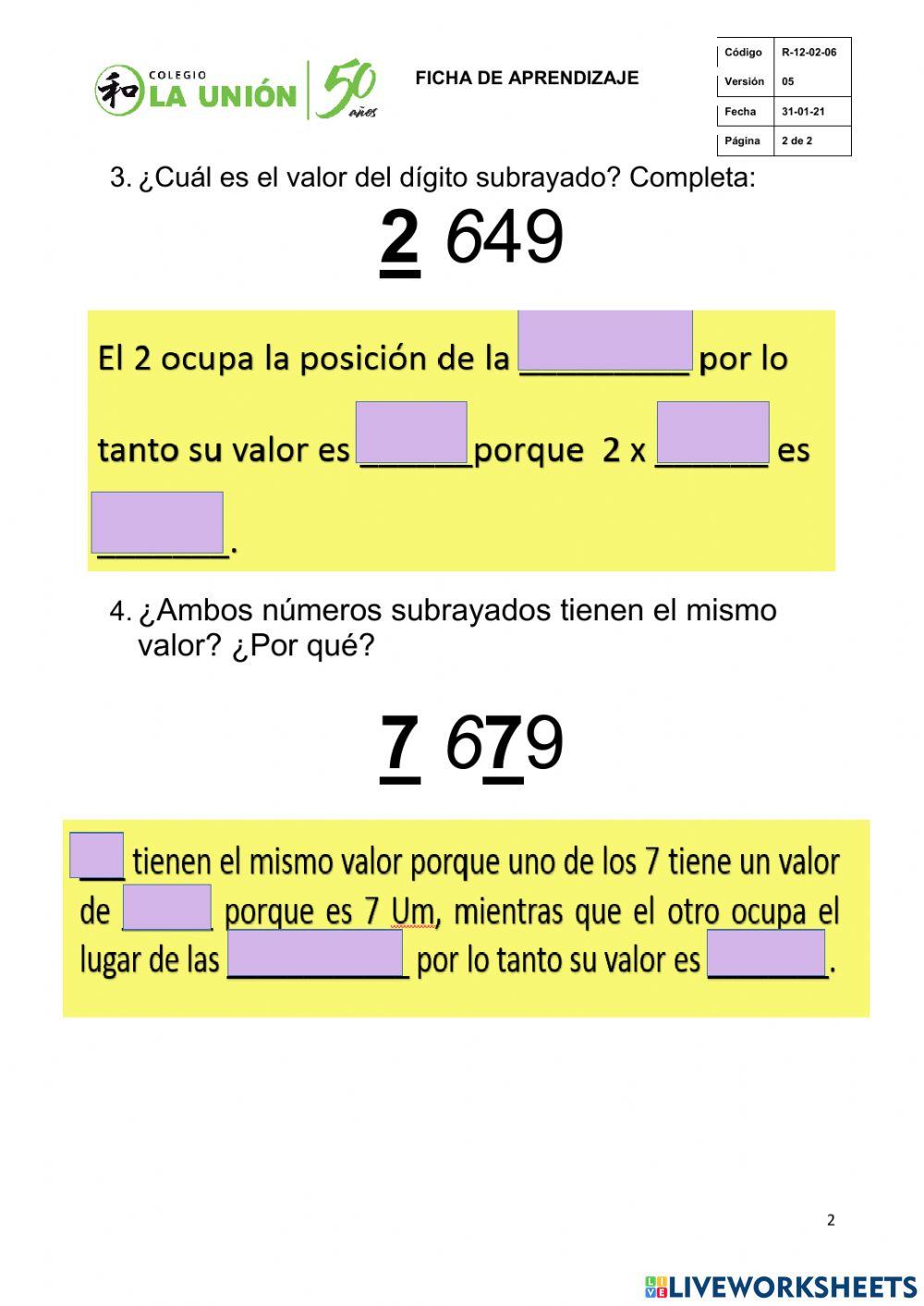 Demuestro lo aprendido (8)-cuarto grado