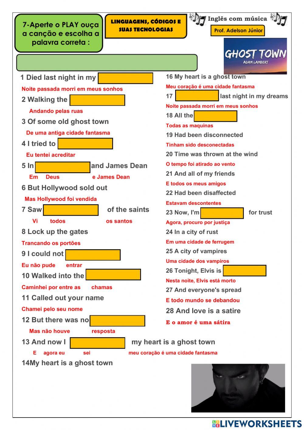 Atividade de leitura e interpretação 1