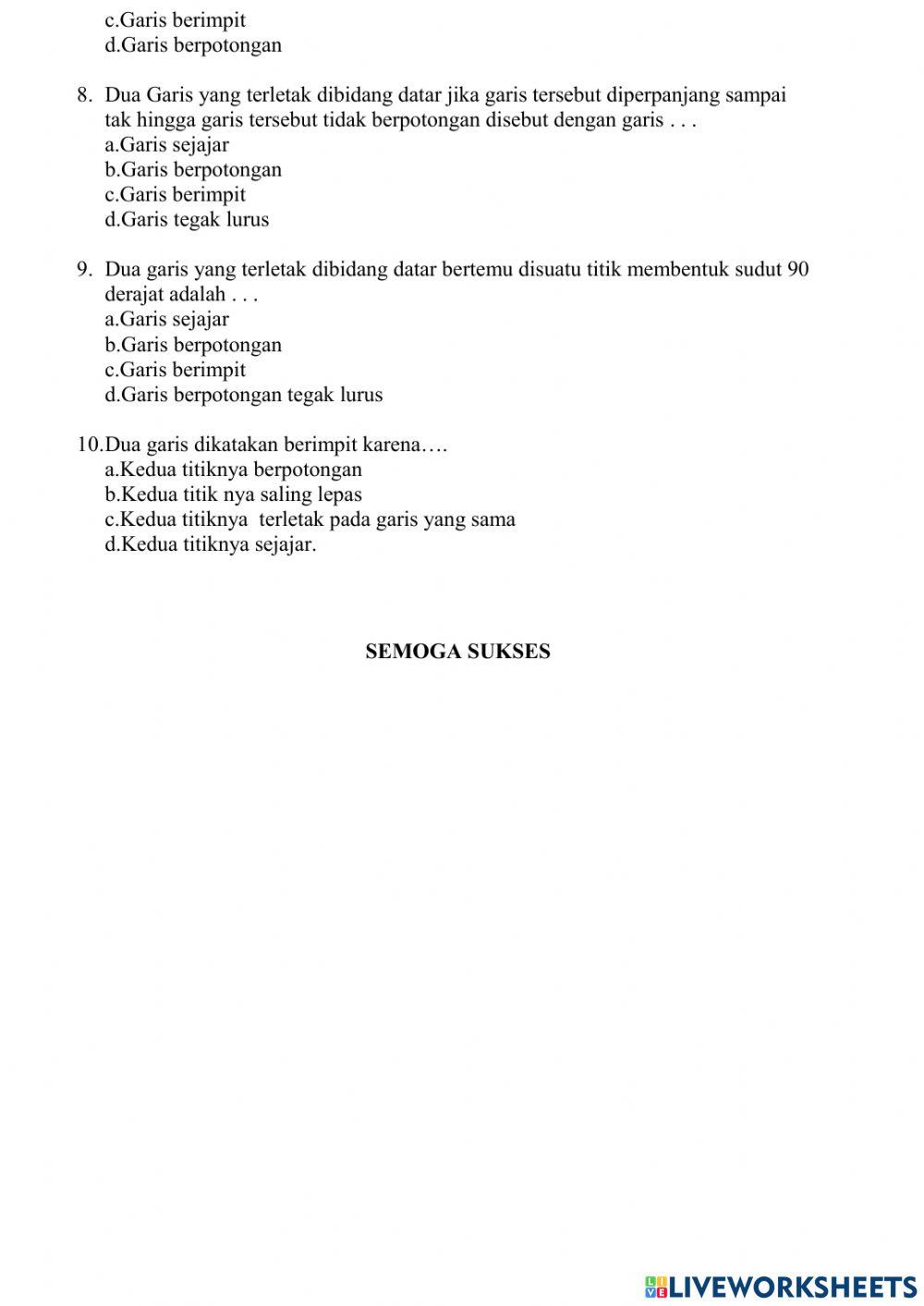 Senin, 29 Maret 2021