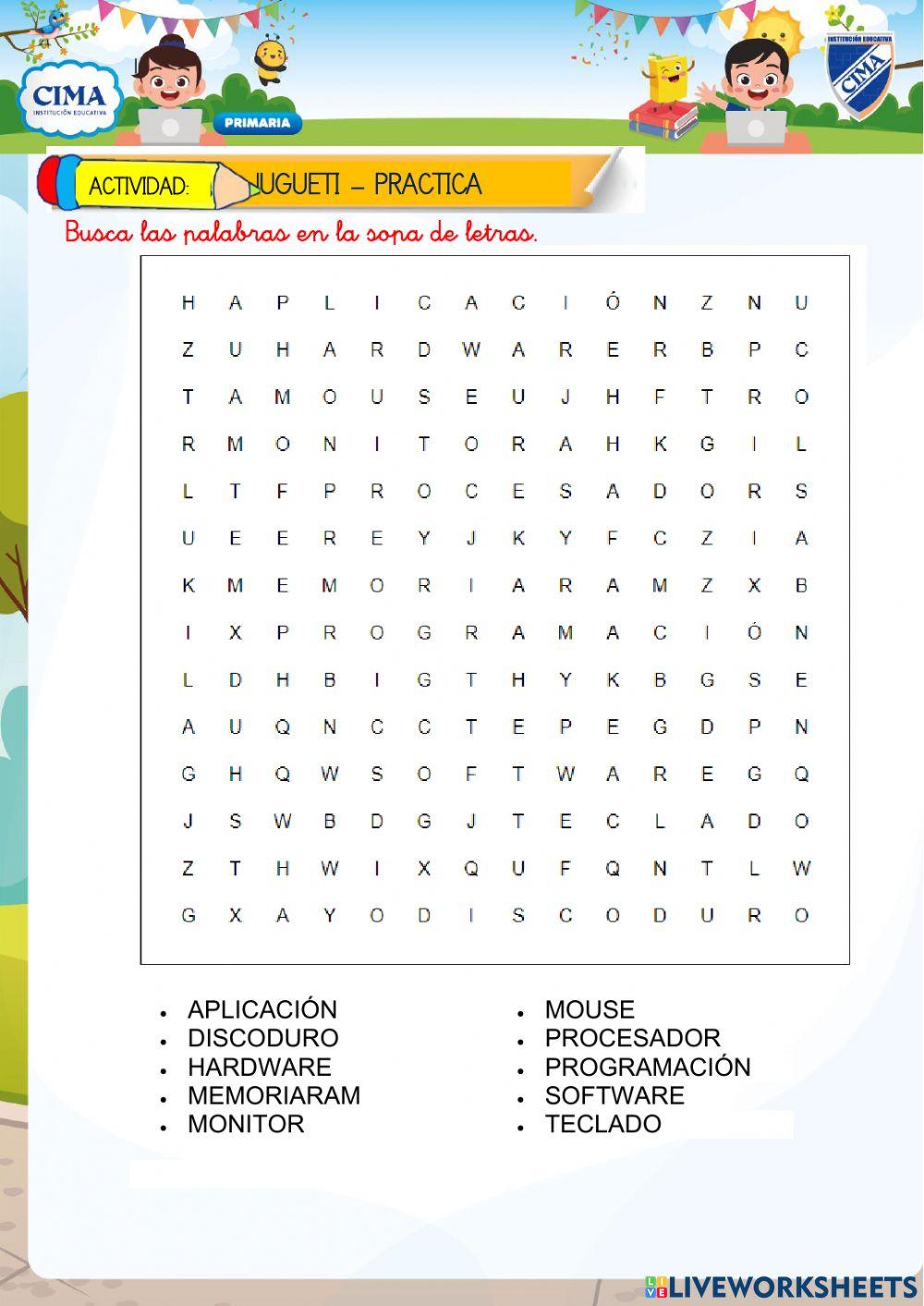 Ficha 03: harware y software