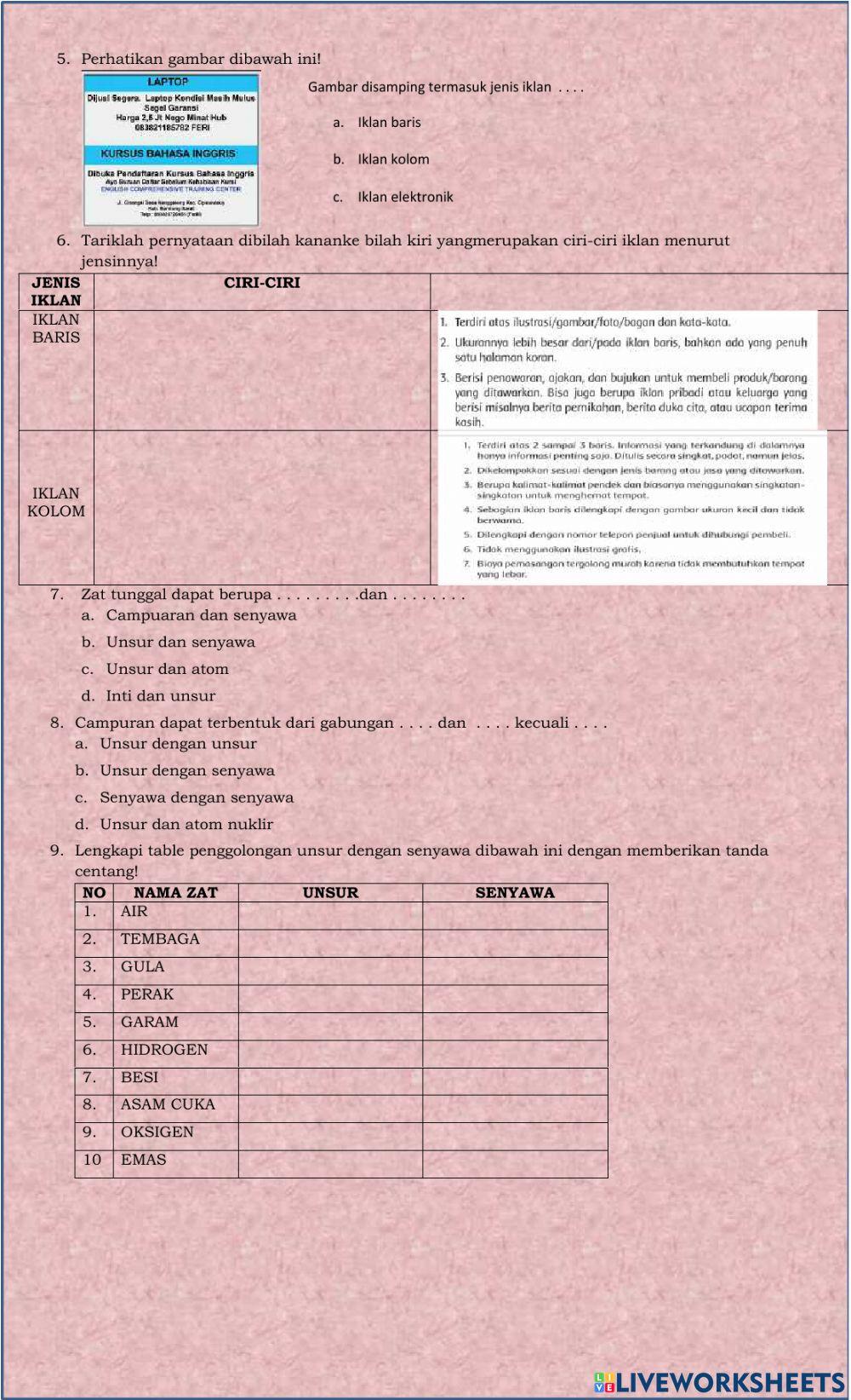 Lkpd tema 9 st 3 pb 1-2 kelas 5