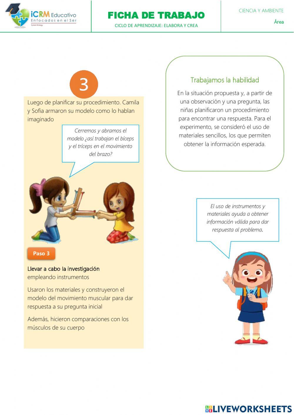 Observo y comparo datos