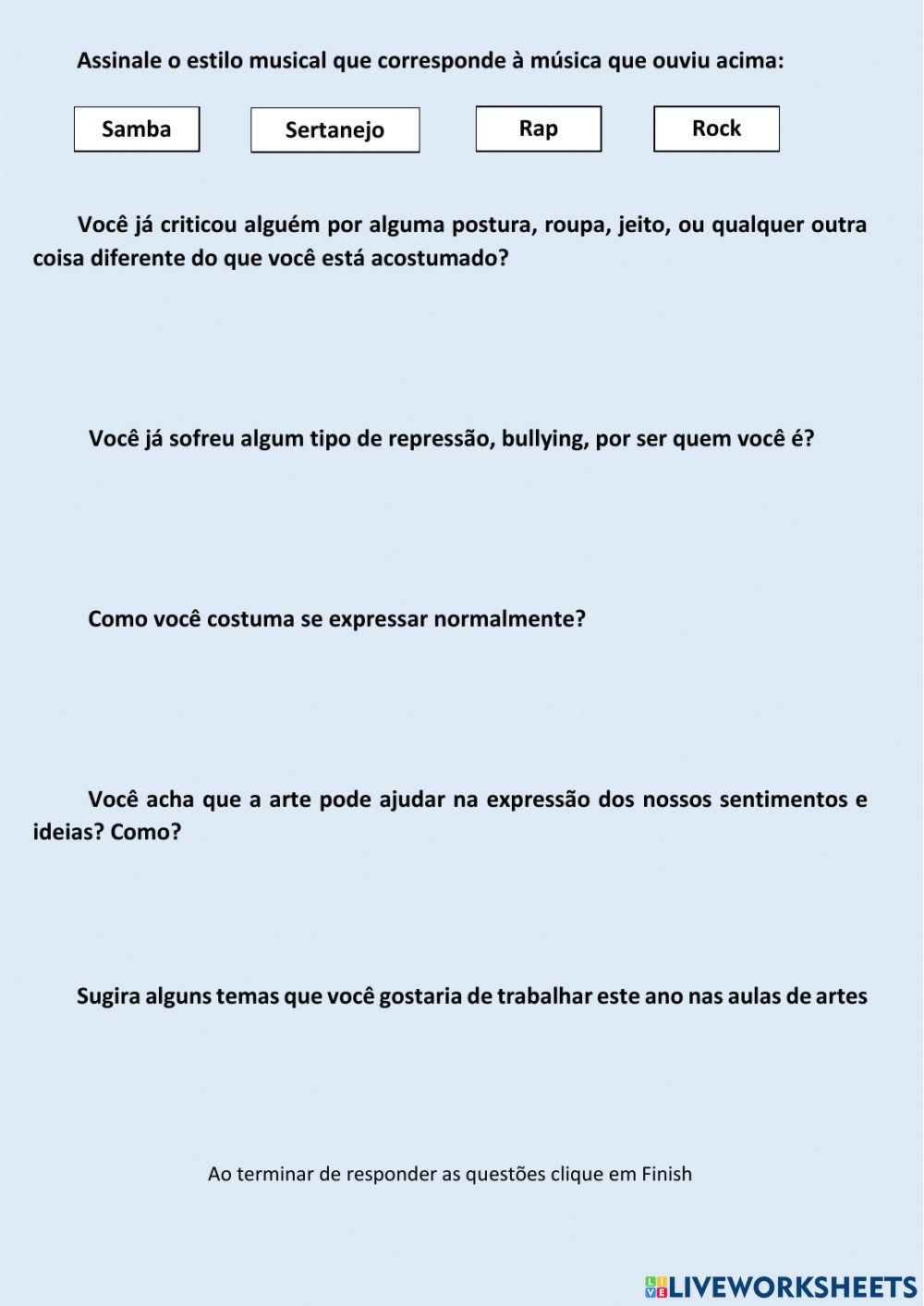 Apresentação Pessoal