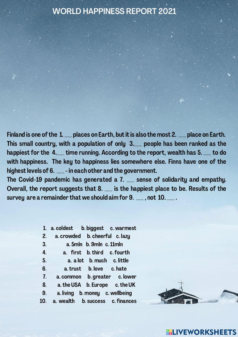 World Happiness Report