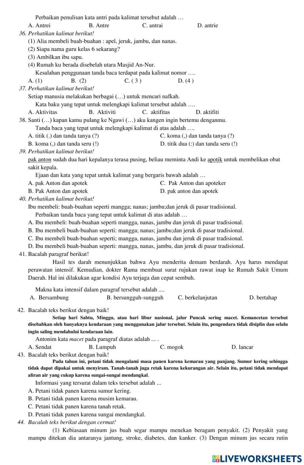 Umbks bahasa indonesia  6