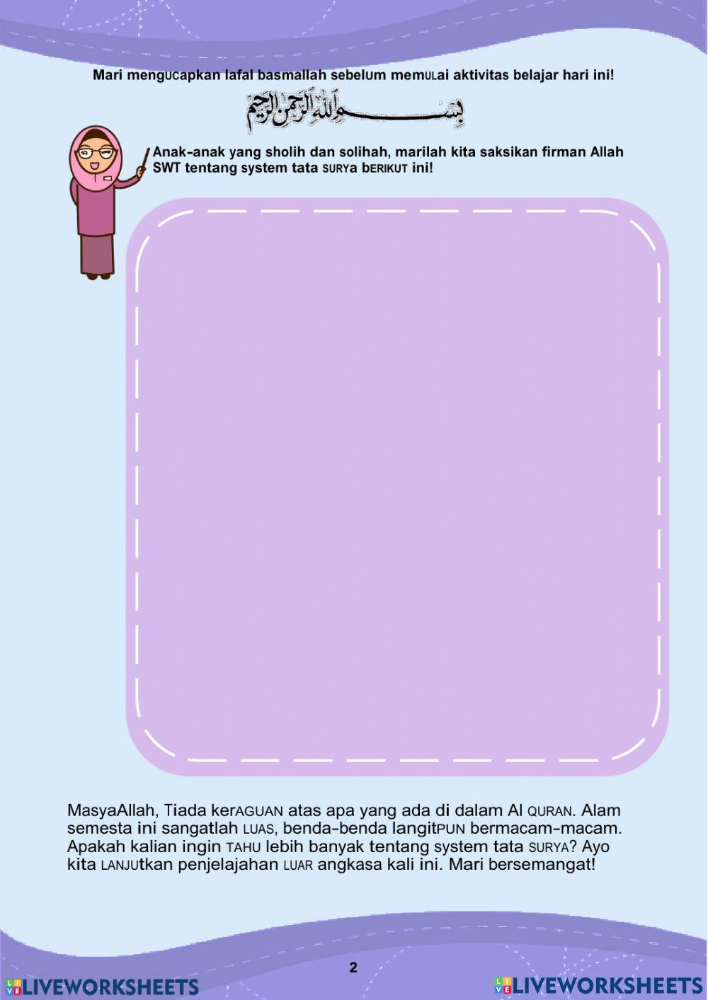 Sistem Tata Surya-Planet dan Ciri-cirinya