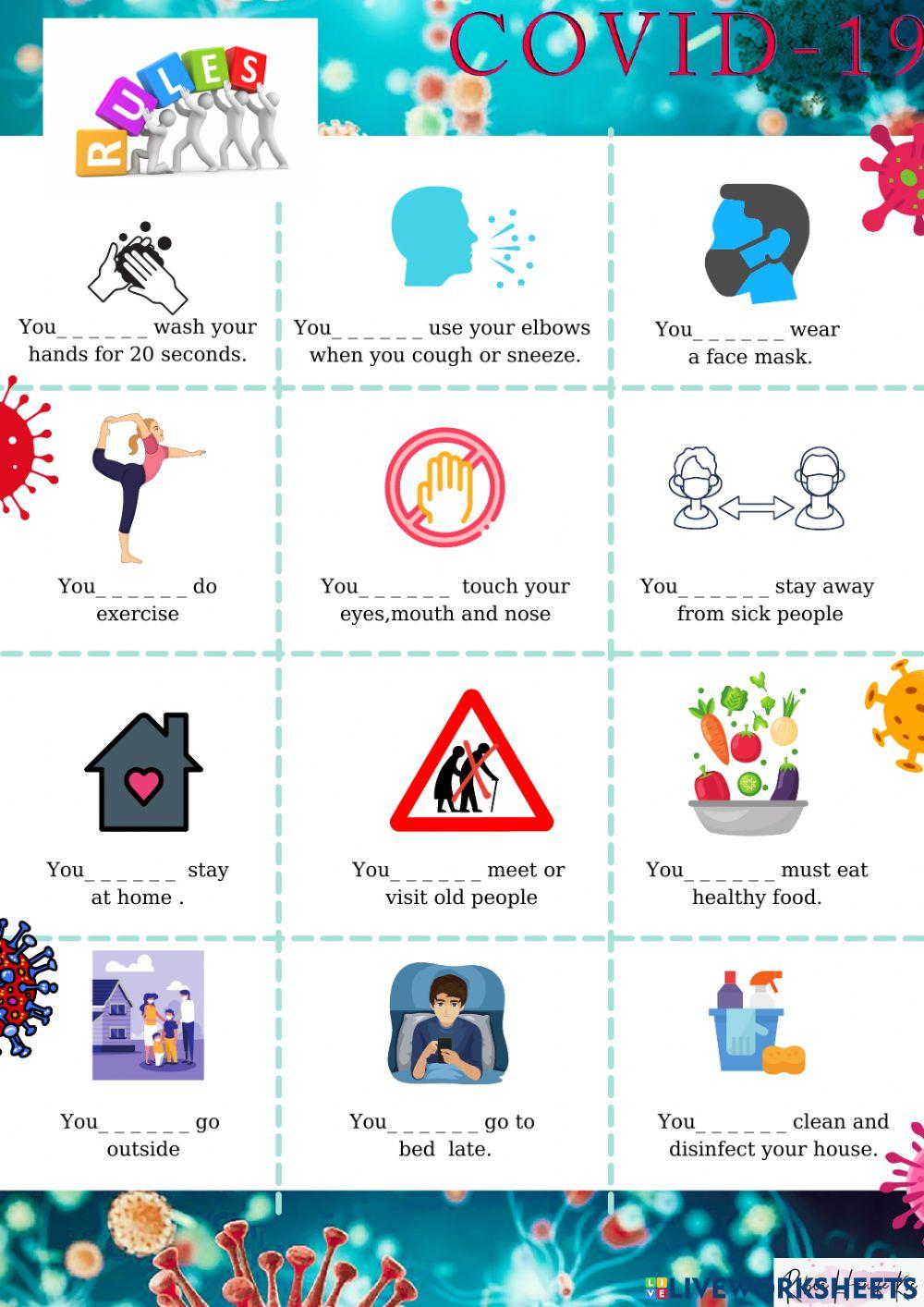 Must-Mustn't (Covid 19)