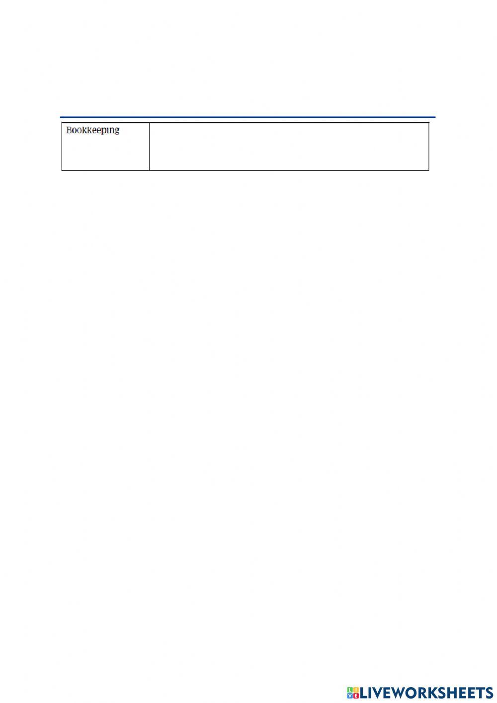 Indigenous  bookkeeping