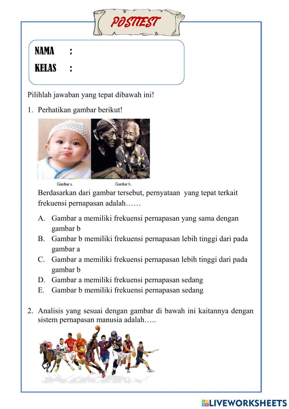 Posttest pertemuan 2