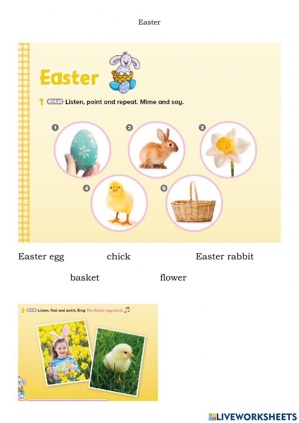 Tiger and friends 1 Easter