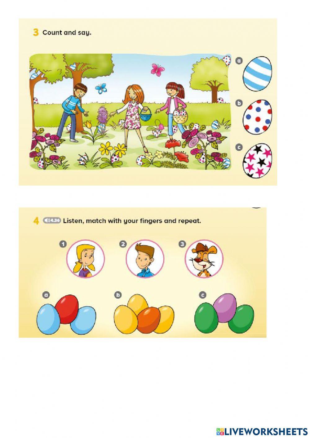 Tiger and friends 1 Easter