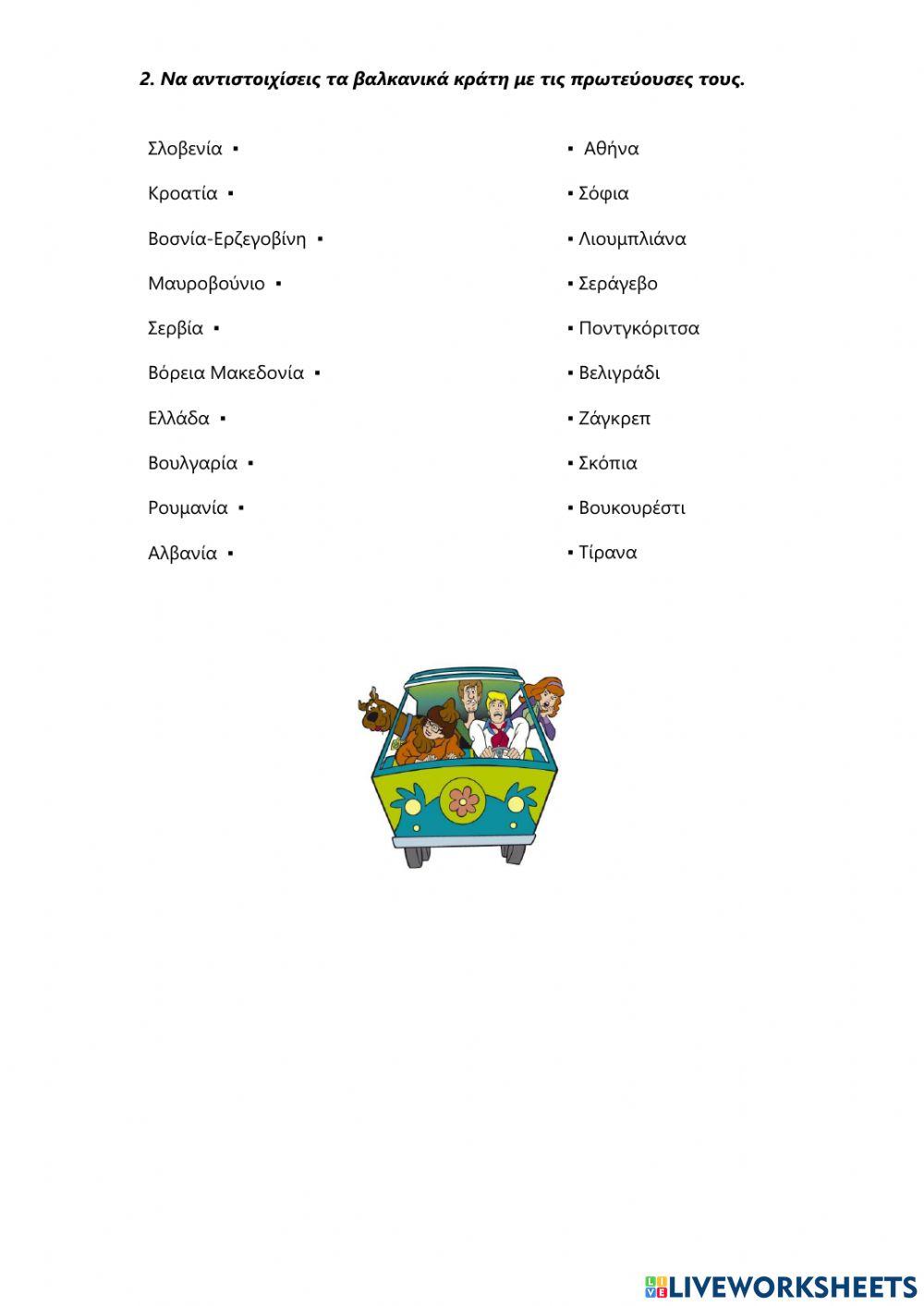 Τα κράτη της Ευρώπης