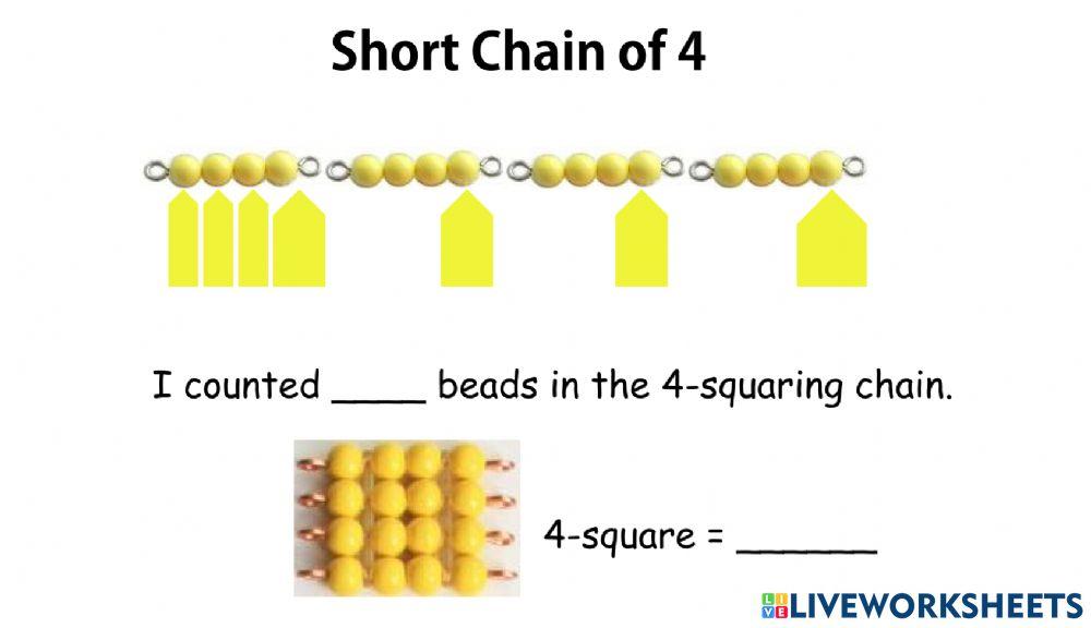 Short Chain of 4 -5
