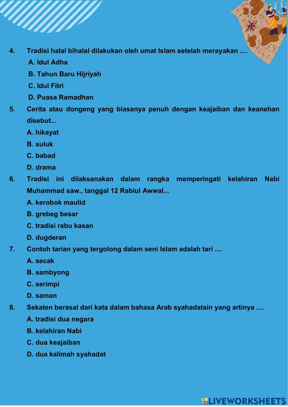 Sejarah tradisi islam