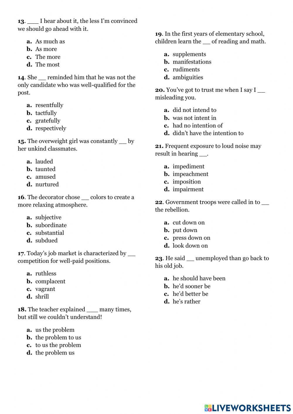Piniaris - Practice test 5