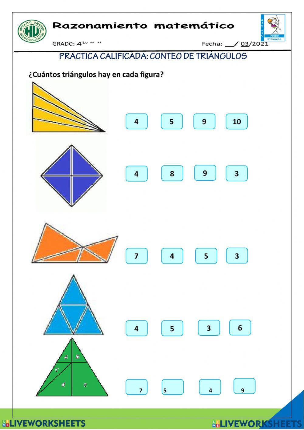 Conteo de triángulos