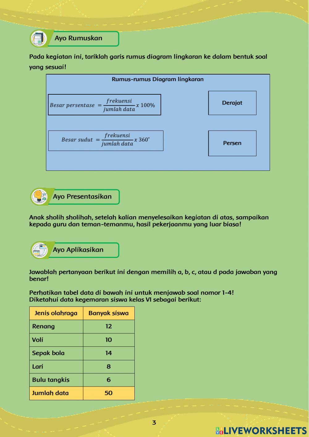 LKPD Diagram Lingkaran