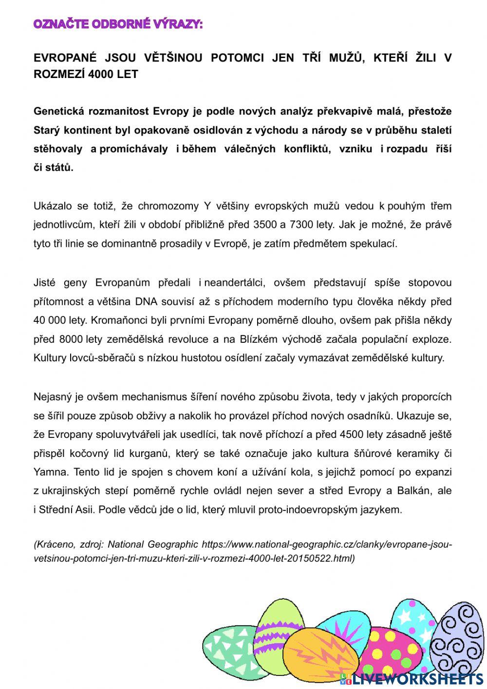 Sousloví a odborné názvy