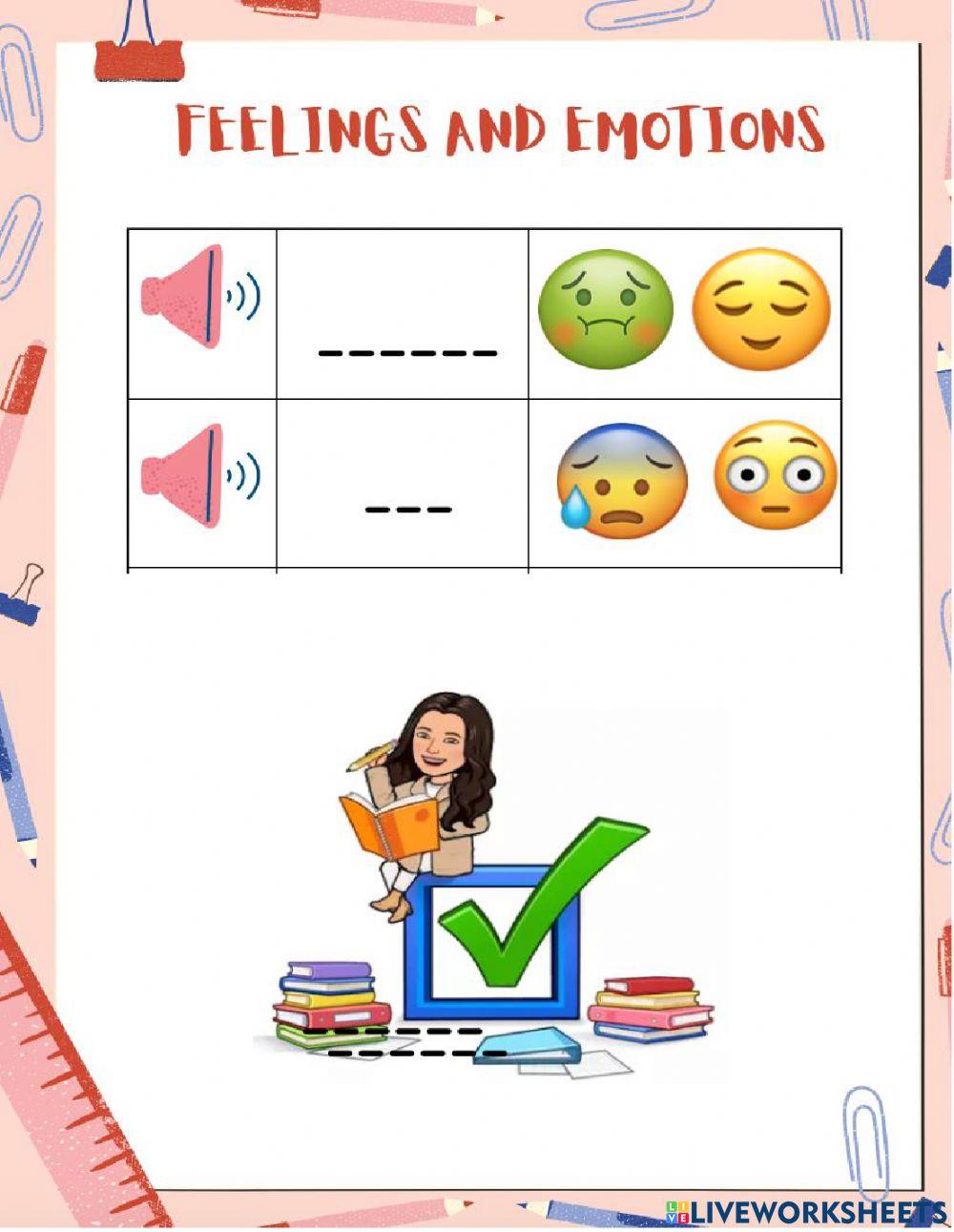 Feelings and emotions