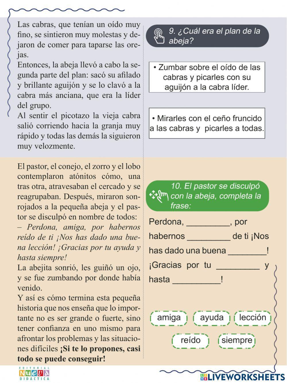 Las cabras testarudas