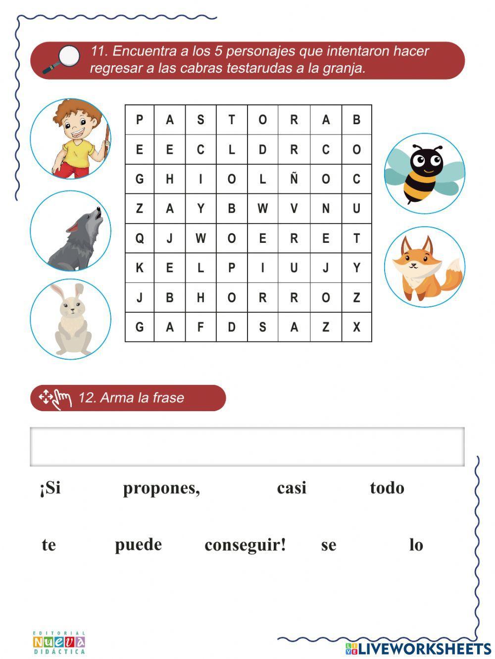 Las cabras testarudas