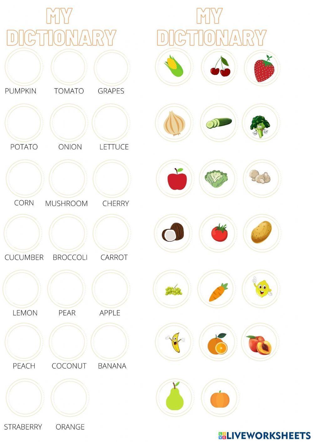 Fruits and Veggies