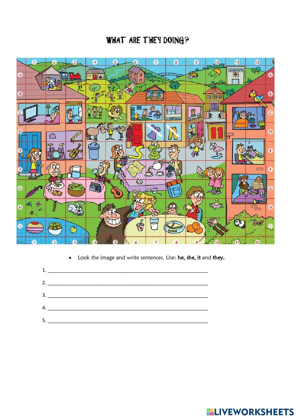 What are they doing?