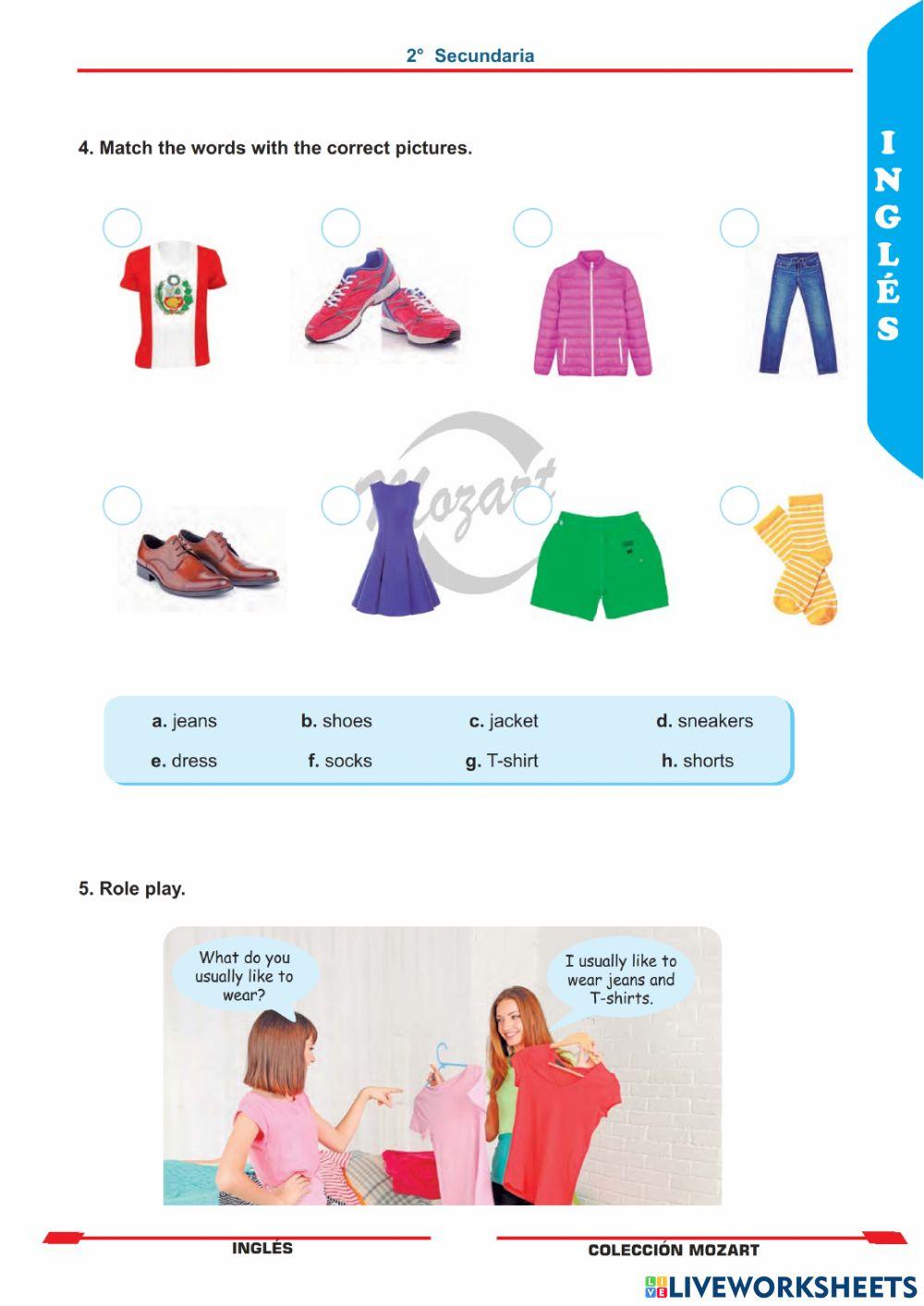 Unidad 2 - inglés 2°