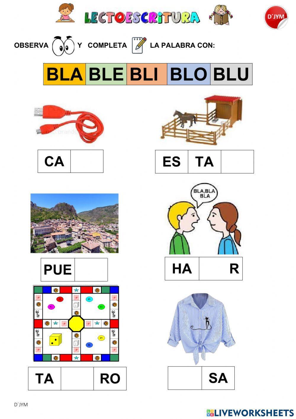 Bla ble bli blo blu