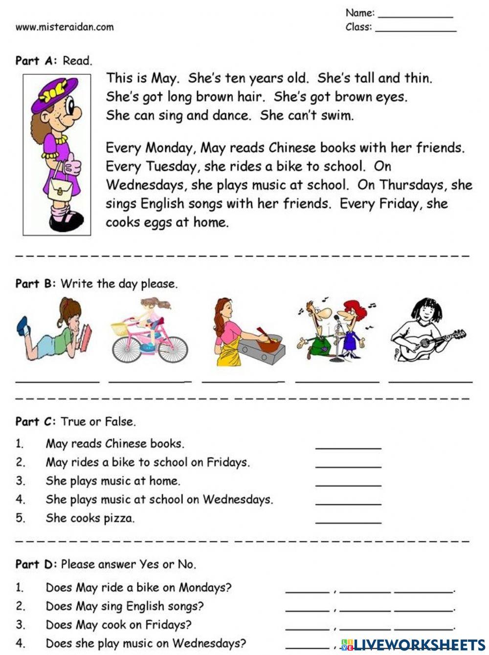 Reading Comprehension