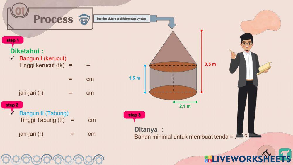 Gabungan Bangun Ruang sisi Lengkung