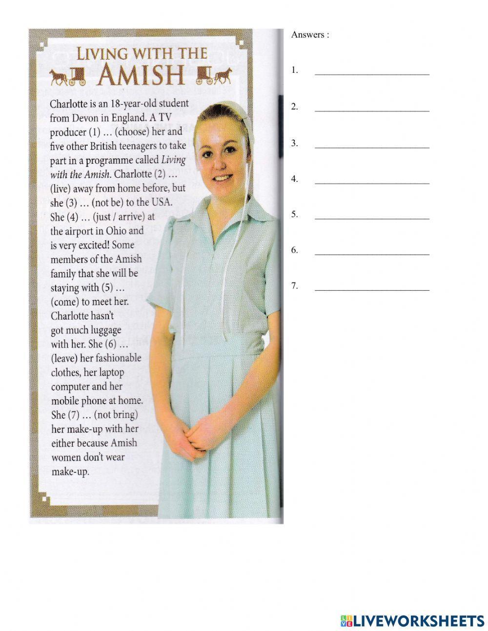 Living with the Amish