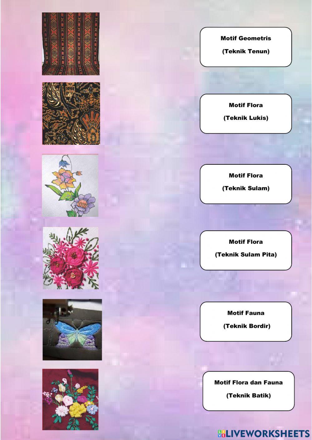 Jenis dan pewarna tekstil