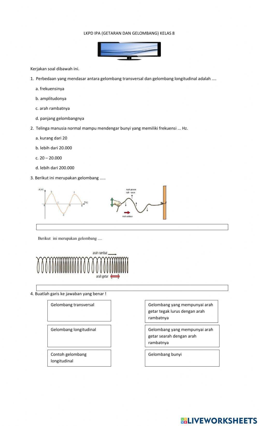 Getaran dan Gelombang