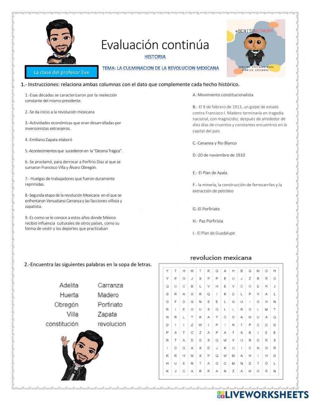 La revolucion Mexicana