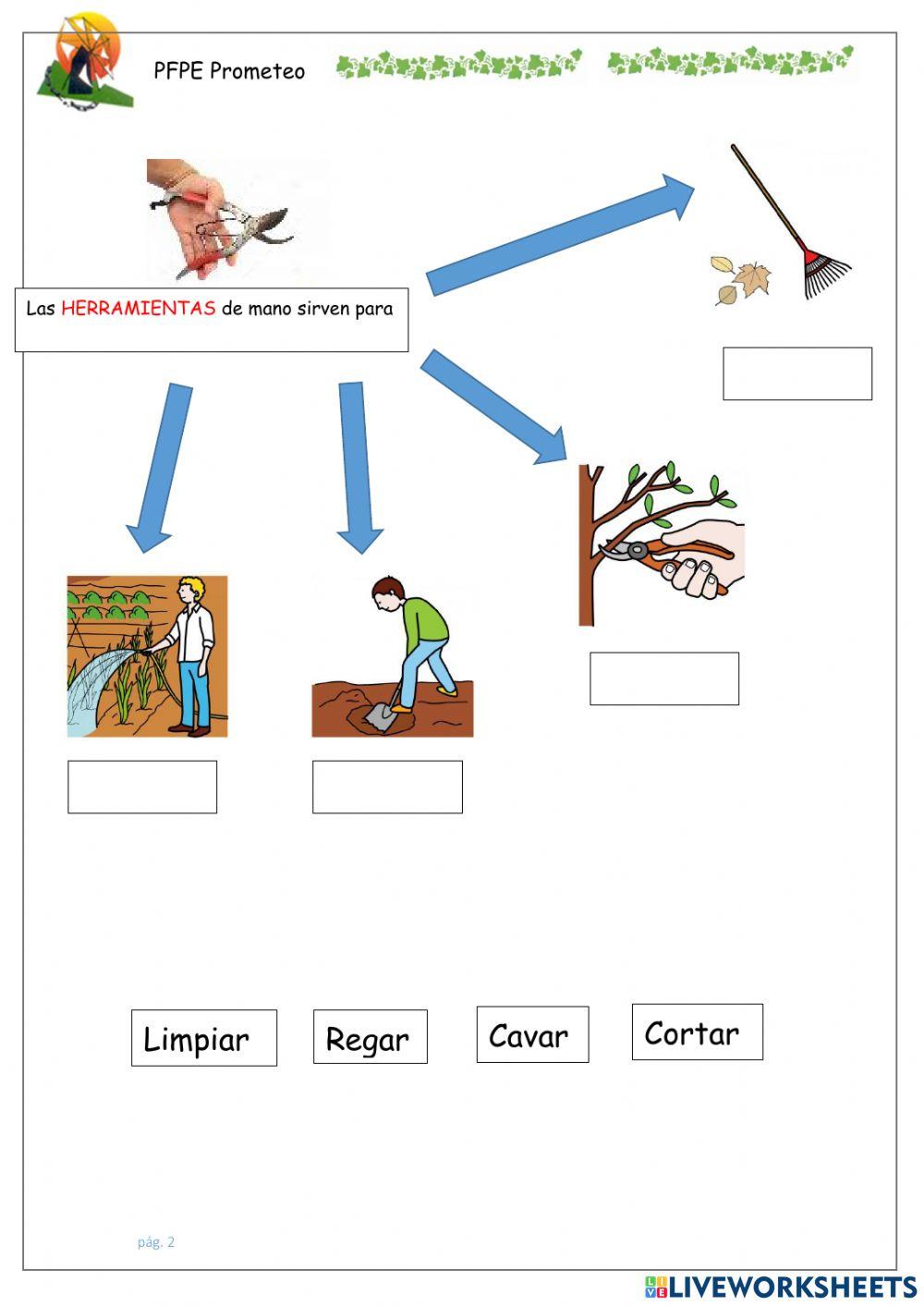 Herramientas y máquinas jardin