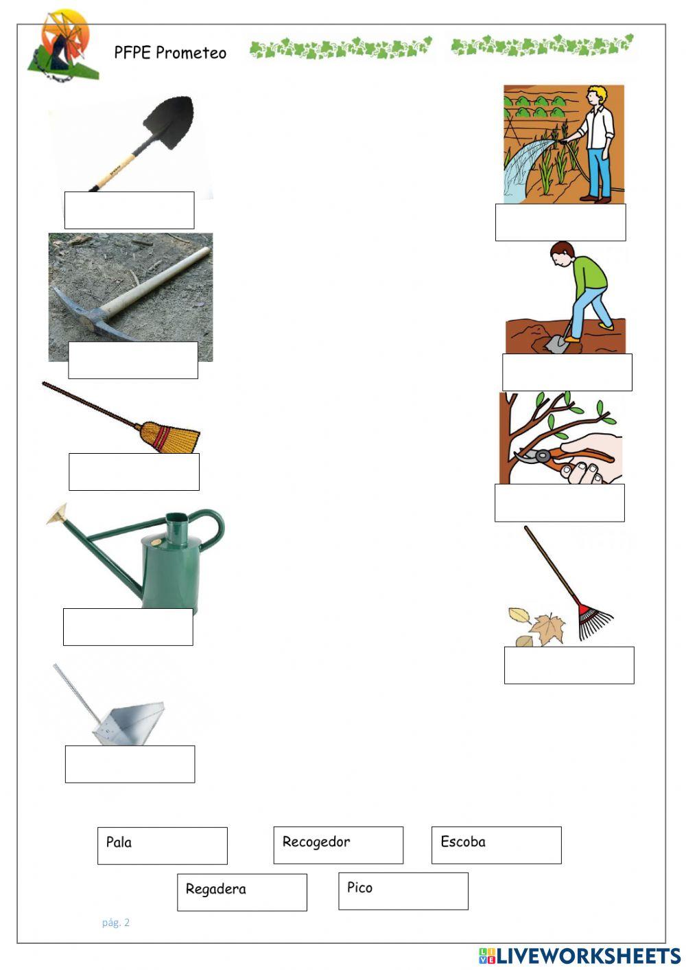 Herramientas y máquinas jardin 2