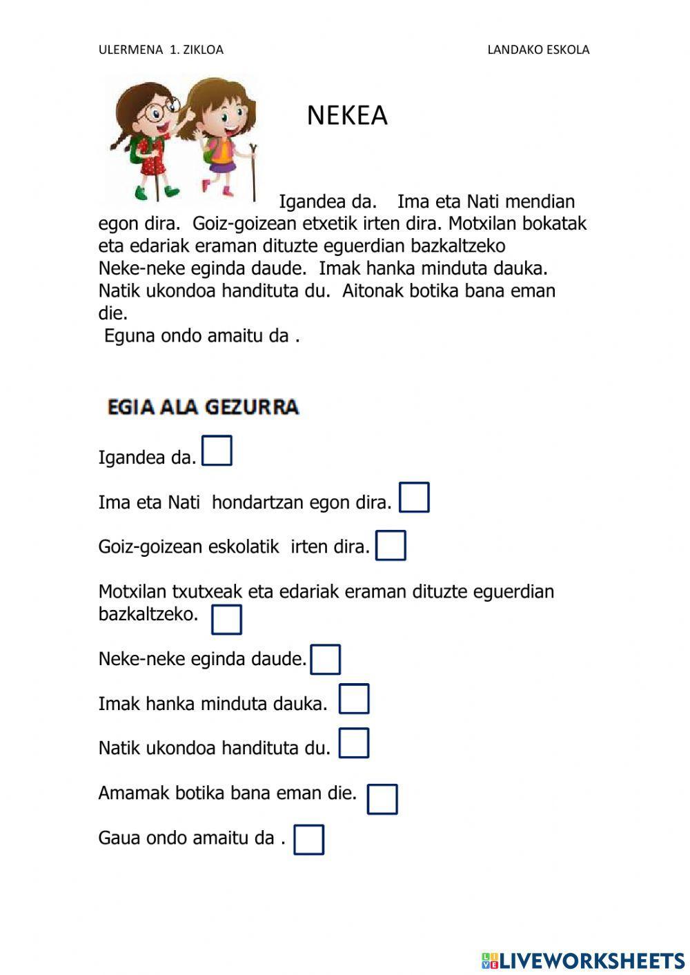 Egia gezurra Egia gezurra