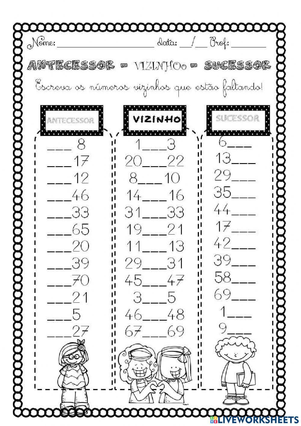 Números pares e ímpares