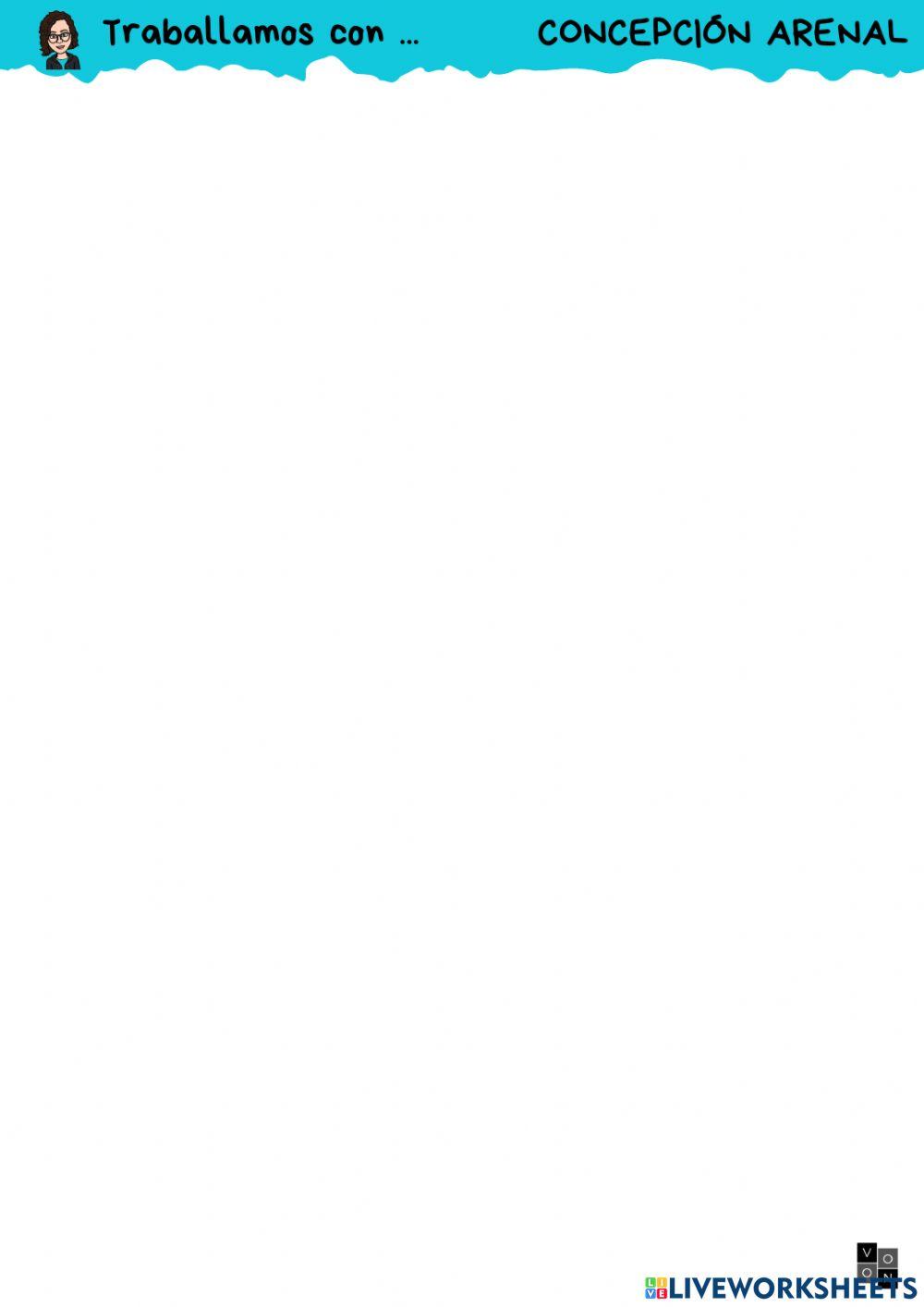 Traballamos con ... CONCEPCIÓN ARENAL