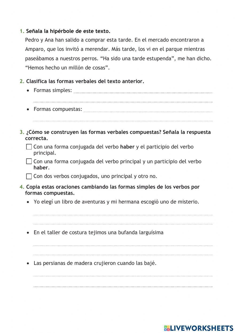 Repaso Tema 7 Lengua