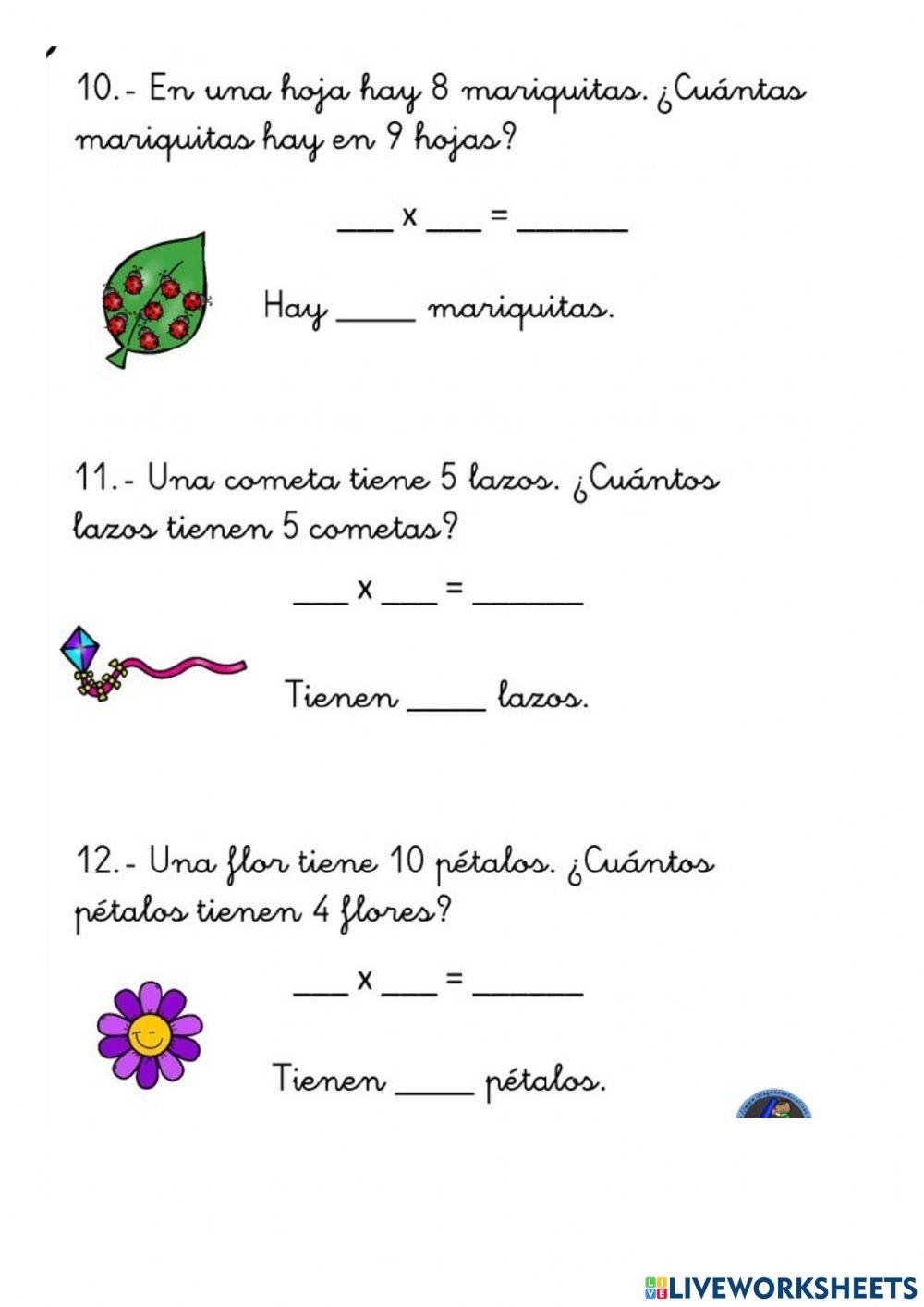 Pedro multiplicacion