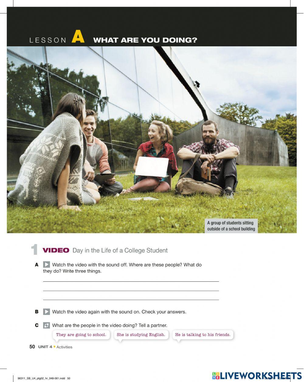 Unit 1 Lesson A B02 Video