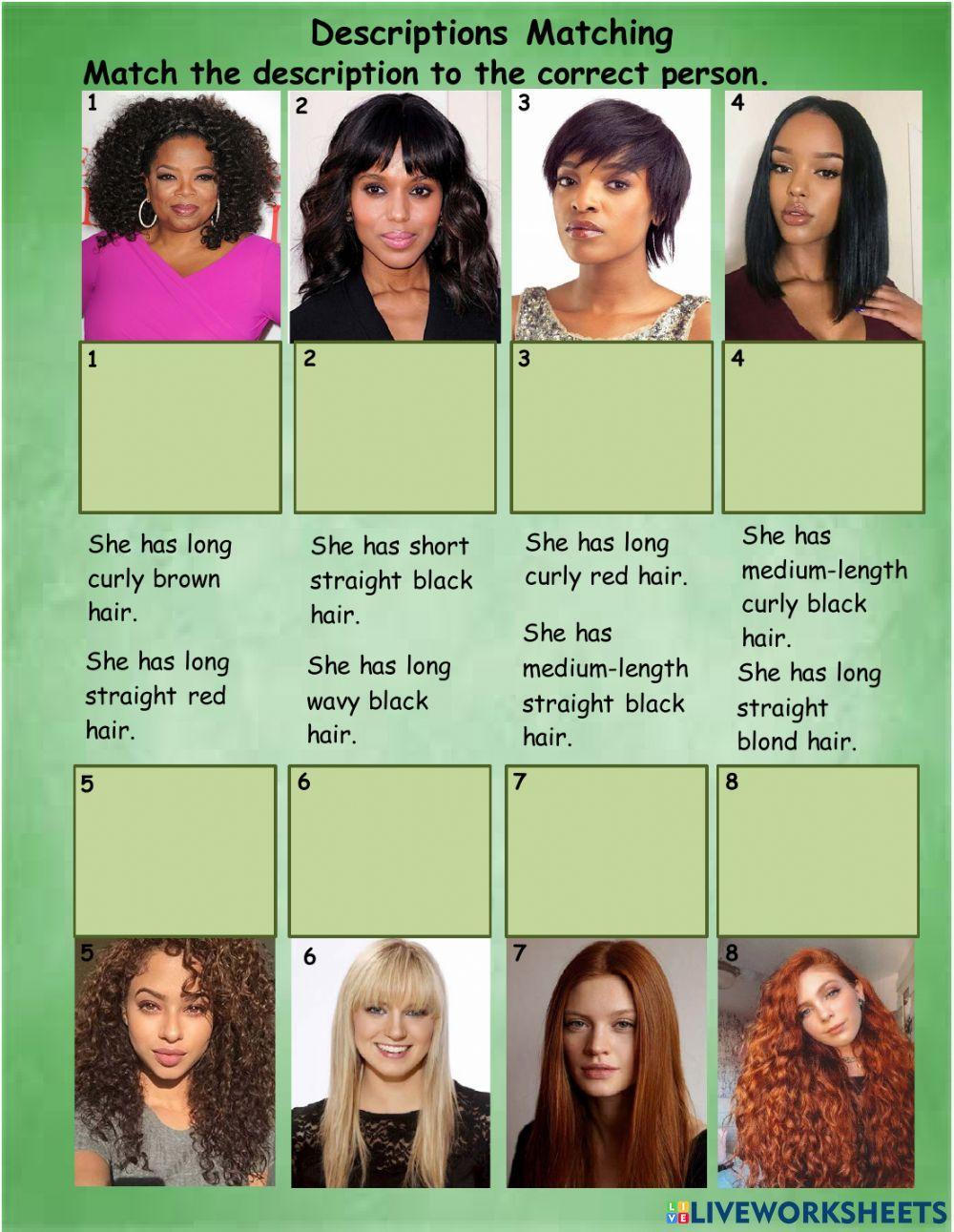 Descriptions Matching