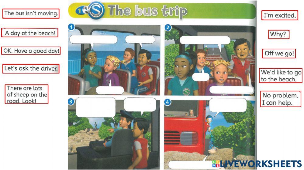Super Minds 2 Unit 7 The bus trip