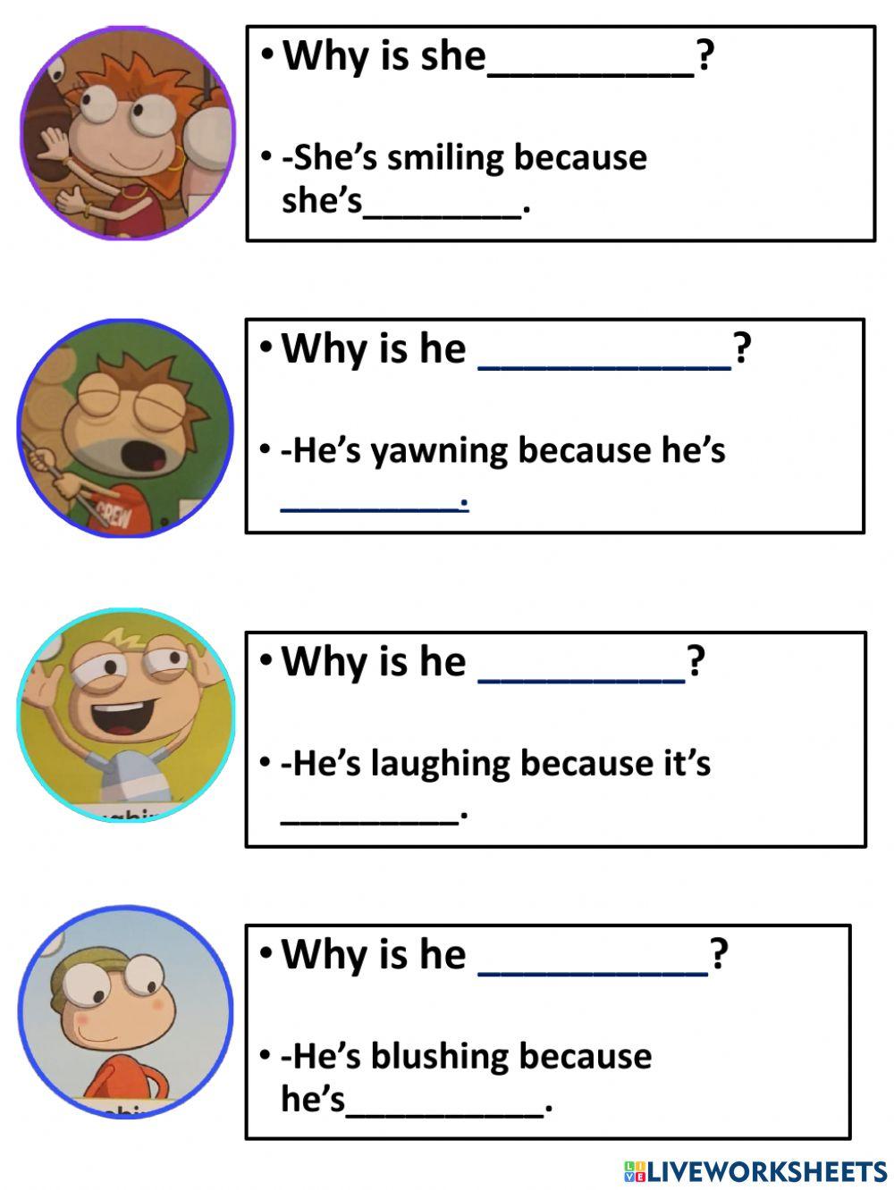 Feelings  Vocabulary -18