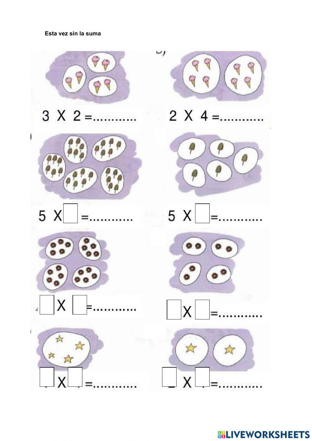 Iniciando la multiplicacion