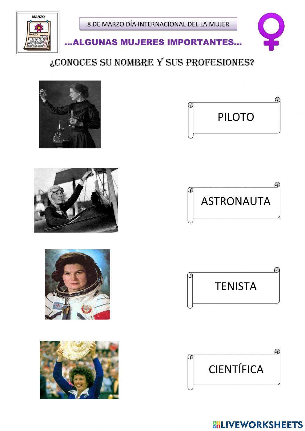 Día de la mujer: algunas mujeres importantes de la historia